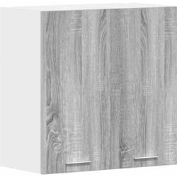 Armoire suspendue 'Lyon' Sonoma gris 60x31x60 cm Vidaxl