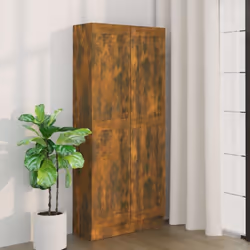 Cette armoire à livres classique avec compartiments spacieux est conçue pour être un supplément décoratif mais pratique à vot ...