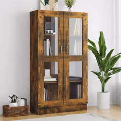 Description générale Cette armoire à vitrine tendance, au design épuré et classique, se veut un supplément décoratif et prati ...