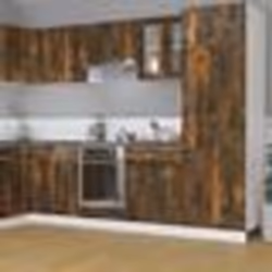 vidaXL Armoire vitrée suspendue "Lyon" Chêne fumé 60x31x60 cm