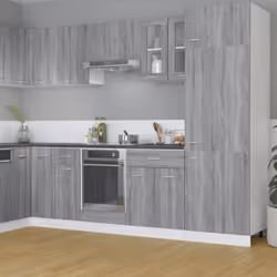 Cette armoire vitrée suspendue, au design simple, optimise votre espace de cuisine et offre un espace de rangement suffisant ...
