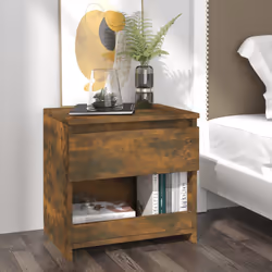 VidaXL 815129 Table de nuit et table de chevet Chêne