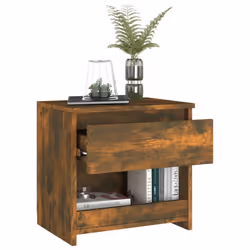 VidaXL 815129 Table de nuit et table de chevet Chêne
