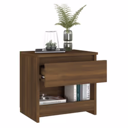 VidaXL 815133 Table de nuit et table de chevet Chêne