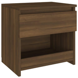 VidaXL 815134 Table de nuit et table de chevet Chêne