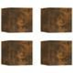 vidaXL Meubles TV muraux 4 pcs Chêne fumé 30,5x30x30 cm