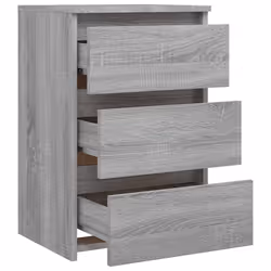 VidaXL 815173 Table de nuit et table de chevet Chêne - Vue supplémentaire 5