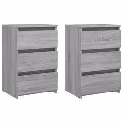 VidaXL 815174, Chêne, Bois, 400 mm, 350 mm, 625 mm, 2 pièce(s)