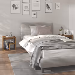 VidaXL 815178 Table de nuit et table de chevet Chêne - Vue supplémentaire 6