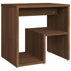 VidaXL 815182 Table de nuit et table de chevet Chêne - Vue supplémentaire 3
