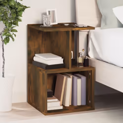 Cette table de chevet au design élégant est un supplément intemporel à votre décoration intérieure. Matériau haute de gamme : ...