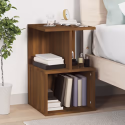 VidaXL 815187 Table de nuit et table de chevet Chêne
