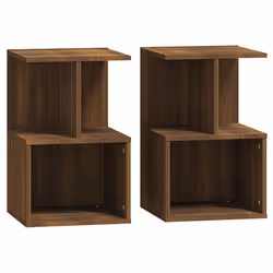 VidaXL 815188, Chêne, Bois, 350 mm, 350 mm, 550 mm, 2 pièce(s)