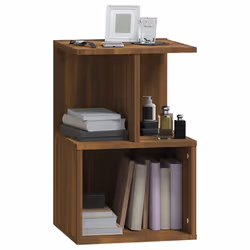 VidaXL 815188 Table de nuit et table de chevet Chêne - Vue supplémentaire 4