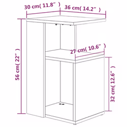 VidaXL 815190 Table à café, latérale et de salon - Vue supplémentaire 6