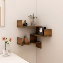 VidaXL 815204 étagères Bois Chêne, Marron