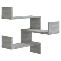 VidaXL 815206 étagères Bois Gris