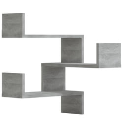 VidaXL 815207 étagères Bois Gris