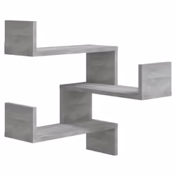VidaXL 815207 étagères Bois Gris