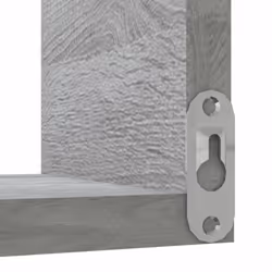 VidaXL 815207 étagères Bois Gris - Vue supplémentaire 6