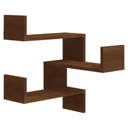 VidaXL 815209 étagères Bois Marron, Bois