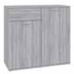 vidaXL Buffet Sonoma gris 80x36x75 cm Bois d'ingénierie