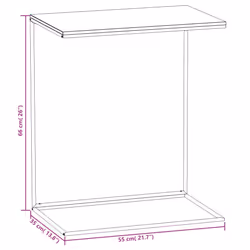 VidaXL 343095 Table à café, latérale et de salon - Vue supplémentaire 6