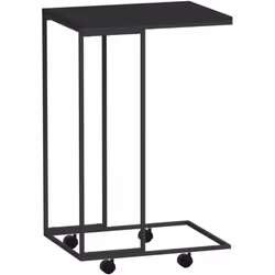 Cette table d'appoint en forme de C, au design intemporel et décoratif, est un supplément pratique et élégant à votre espace  ...