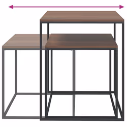 VidaXL 343112 Table à café, latérale et de salon - Vue supplémentaire 5