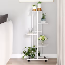 Ce support à fleurs est une solution idéale pour conserver et exposer vos plantes et divers autres articles. Matériau de qual ...