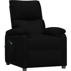 Vidaxl - Fauteuil inclinable électrique Noir Tissu