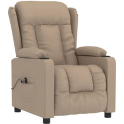 Vidaxl - Fauteuil Inclinable Électrique Cappuccino Similicuir