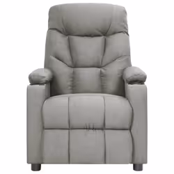 VidaXL 3098827 Fauteuil massant électrique Gris