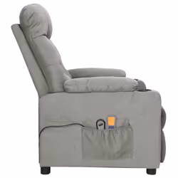 VidaXL 3098827 Fauteuil massant électrique Gris - Vue supplémentaire 4