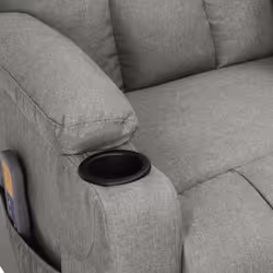VidaXL 3098827 Fauteuil massant électrique Gris - Vue supplémentaire 5