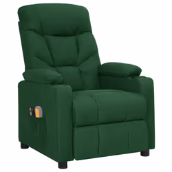 VidaXL 3098833 Fauteuil massant électrique Vert