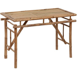 vidaXL Table de jardin pliable 115x50x75 cm Bambou