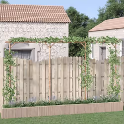 Cette pergola en bambou, avec une construction stable, est destinée à être un véritable accroche-regard dans votre jardin, ou ...