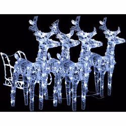 Créez une belle décoration dans votre jardin en cette période des fêtes avec ces adorables décorations de Noël en forme de re ...