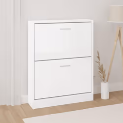 Cette armoire à chaussures, au design moderne et élégant, est un excellent meuble pour ranger vos chaussures de manière organ ...