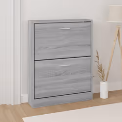 Cette armoire à chaussures, au design moderne et élégant, est un excellent meuble pour ranger vos chaussures de manière organ ...