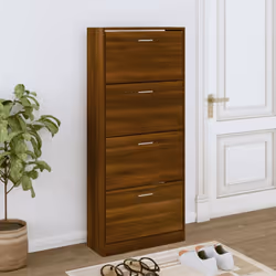 Cette armoire à chaussures, au design moderne et élégant, est un excellent meuble pour ranger vos chaussures de manière organ ...