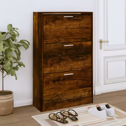 Cette armoire à chaussures, au design moderne et élégant, est un excellent meuble pour ranger vos chaussures de manière organ ...