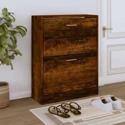 Cette armoire à chaussures, au design moderne et élégant, est un excellent meuble pour ranger vos chaussures de manière organ ...