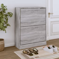 Cette armoire à chaussures, au design moderne et élégant, est un excellent meuble pour ranger vos chaussures de manière organ ...