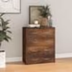 vidaXL Buffet avec 4 tiroirs 60x30,5x71 cm Chêne fumé