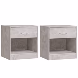 VidaXL 342584, Couleur du béton, Bois, 365 mm, 305 mm, 380 mm, 1 pièce(s)