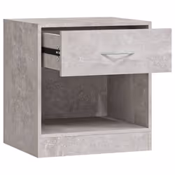 VidaXL 342584 Table de nuit et table de chevet Couleur du béton - Vue supplémentaire 7