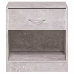 VidaXL 342584 Table de nuit et table de chevet Couleur du béton - Vue supplémentaire 8