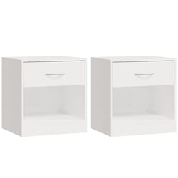 VidaXL 342585 Table de nuit et table de chevet Blanc